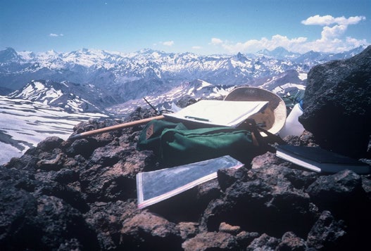 Some tools for volcanology, Central Andes, Chile/Argentina