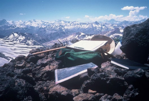 Some tools for volcanology, Central Andes, Chile/Argentina